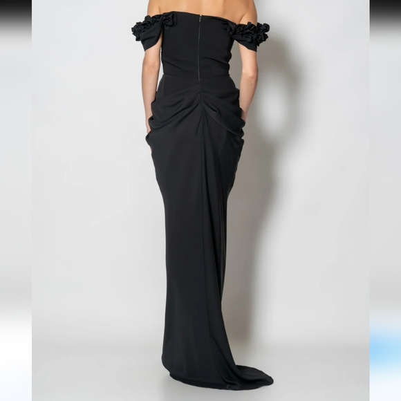 NWT Black Size 6 Unmatched BYU Gown - Picture 11 of 15